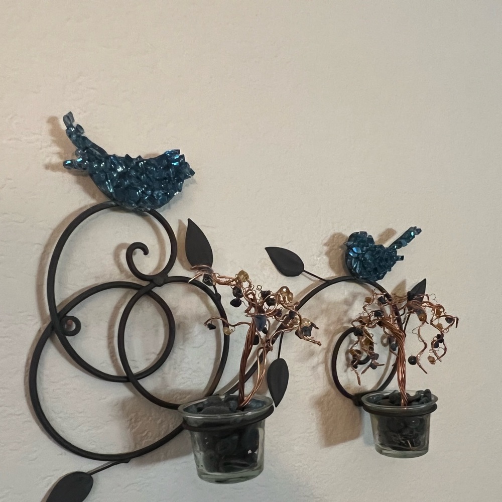 Blue Bird Wall Decor